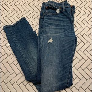 Madewell Cropped straight jeans